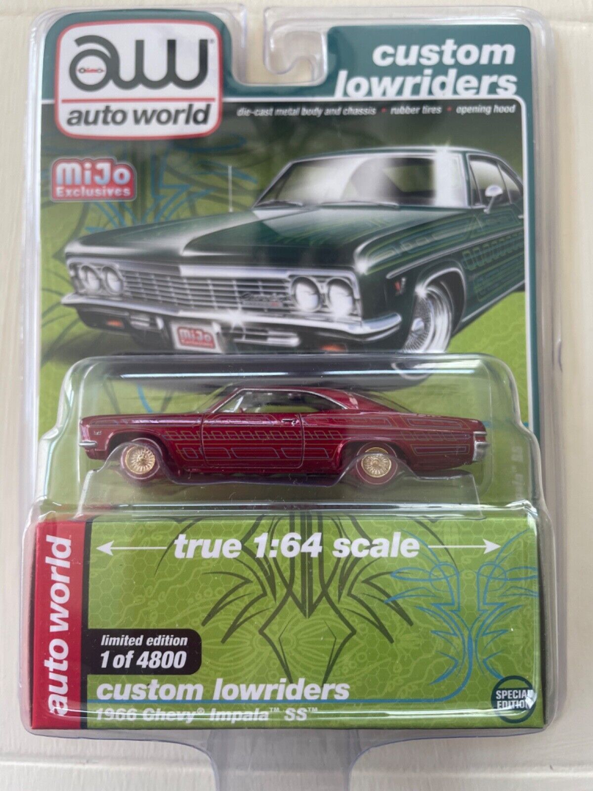 Auto World CP7740 1:64 1966 Chevy Impala SS - CHASE!