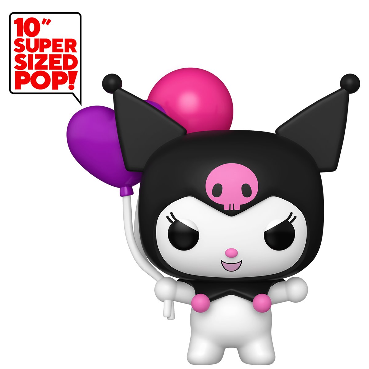 FU94087 Hello Kitty and Friends Kuromi Jumbo 10-Inch