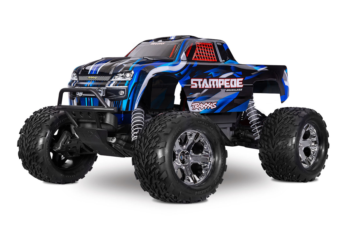 36354-4 Stampede BL-2S 1/10 Scale 2WD Brushless Monster Truck With Clipless Body