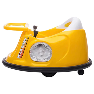 Yellow Bumper Cars Ride On