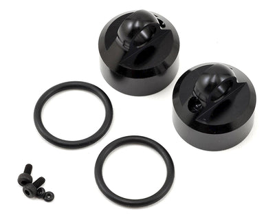 TKR8702 Aluminum Shock Caps (2) (Emulsion/Vented/Non-Vented)