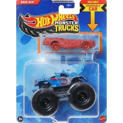 HWGRH81 1:64 Monster Trucks Race Ace