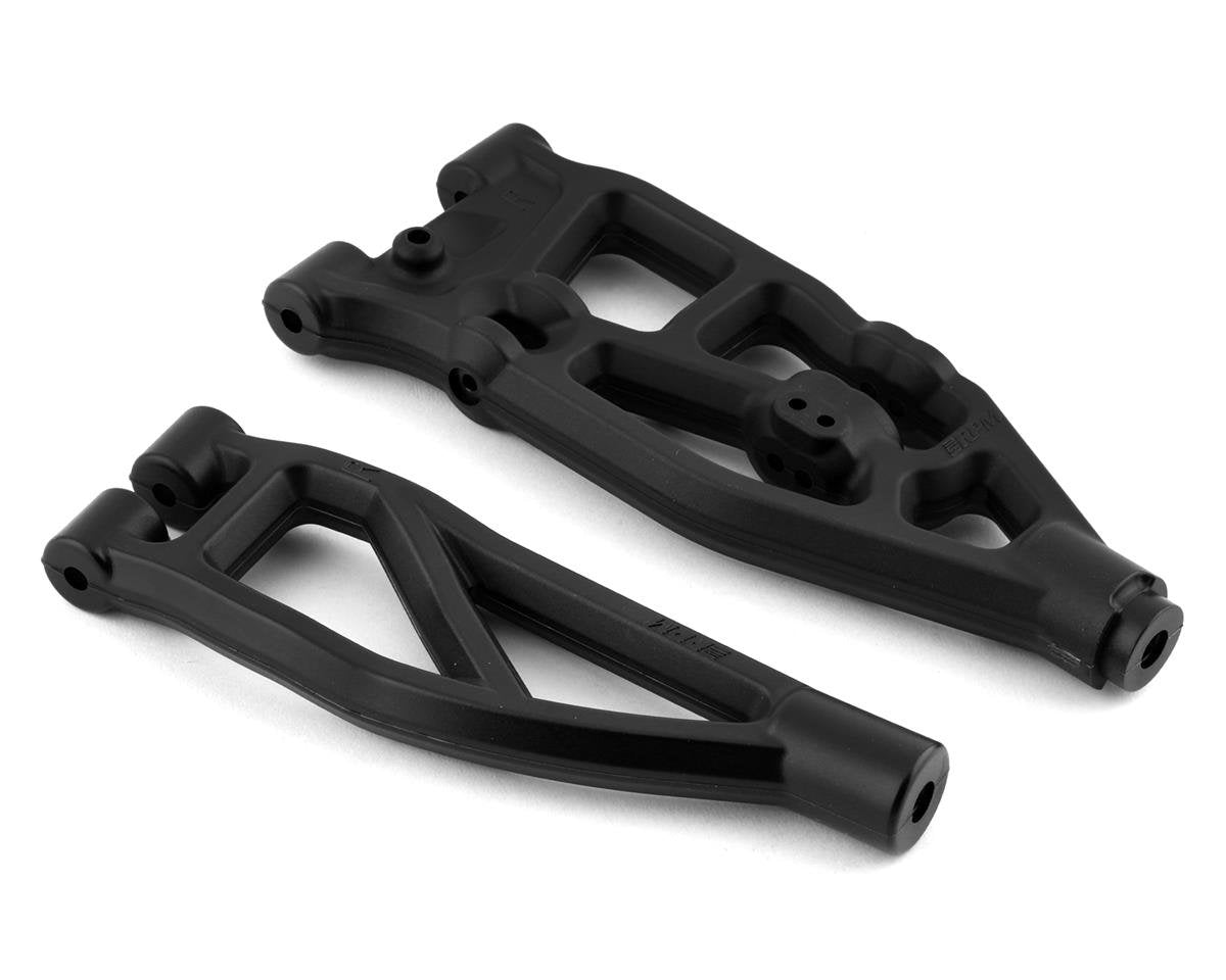 RPM81602 RPM Arrma Kraton/Outcast 6S Front Right Upper & Lower Suspension Arm Set (Black)