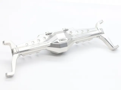 X002KS5NIP Treal Capra Front Axle Housing CNC Solid Billet Aluminum 7075 One-Piece Design-Silver