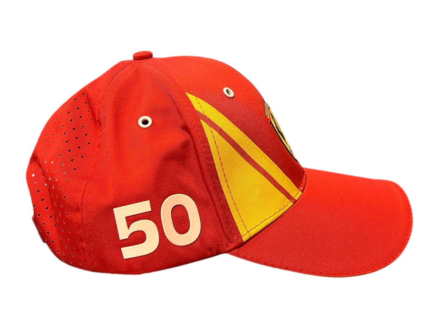 U2704 Scuderia Ferrari Hypercar Le Mans 2024 499P "50" Limited Edition Nielsen Team Hat - Red