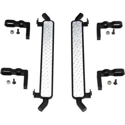 HRTRXF33DP01 - Aluminum Diamond Rock Rail Side Step (2) - TRX-4