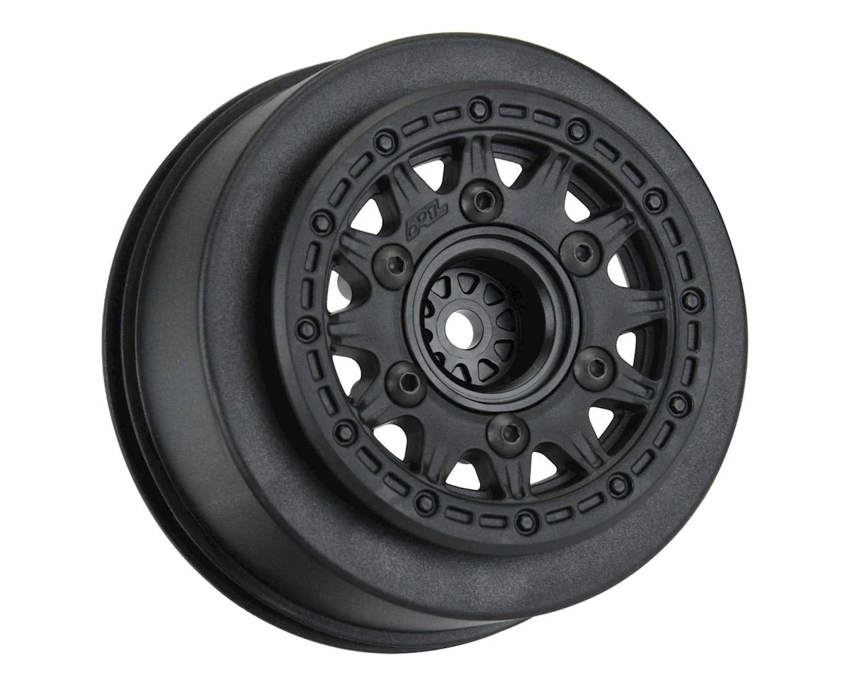 PRO278503 Raid Front/Rear 2.2"/3.0" 12mm Short Course Wheels (2) Black