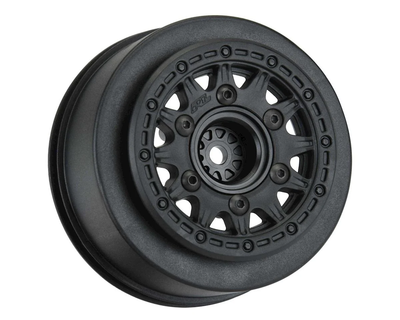 PRO278503 Raid Front/Rear 2.2"/3.0" 12mm Short Course Wheels (2) Black