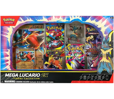 PKU10-10066-108 Pokemon TCG Mega Lucario ex Figure Collection