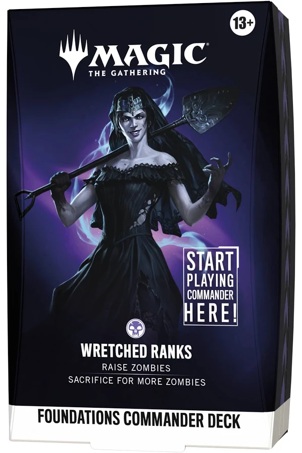 MTGD5934 Magic The Gathering Foundations Commander Deck - WRETCHED RANKS