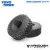 VPS10167 Vanquish Products Toyo Tires Open Country R/T Pro 2.2 Tires (2) - 4.9" (White Compound)