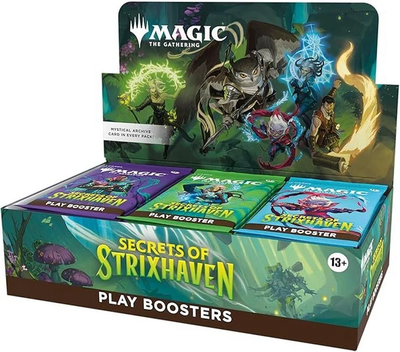MTG5334 Magic The Gathering Secrets Of Strixhaven Play Boosters 30ct