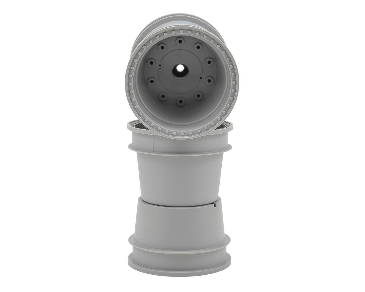 PRO276003 Clod Buster Brawler 2.6" Wheel (Gray) (2) (+17.5mm Offset)