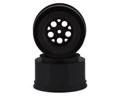 JCO3409B Coil Mambo Street Eliminator Rear Drag Racing Wheels (Black) (2) w/12mm
