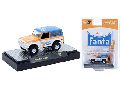 52500-A64 M2 Machines Coca Cola 1976 Ford Bronco