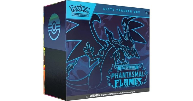 PKU10-10186-101 Pokemon Mega Evolution #2 Phantasmal Flames Elite Trainer Box