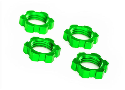7758G Wheel Nuts 17mm Green