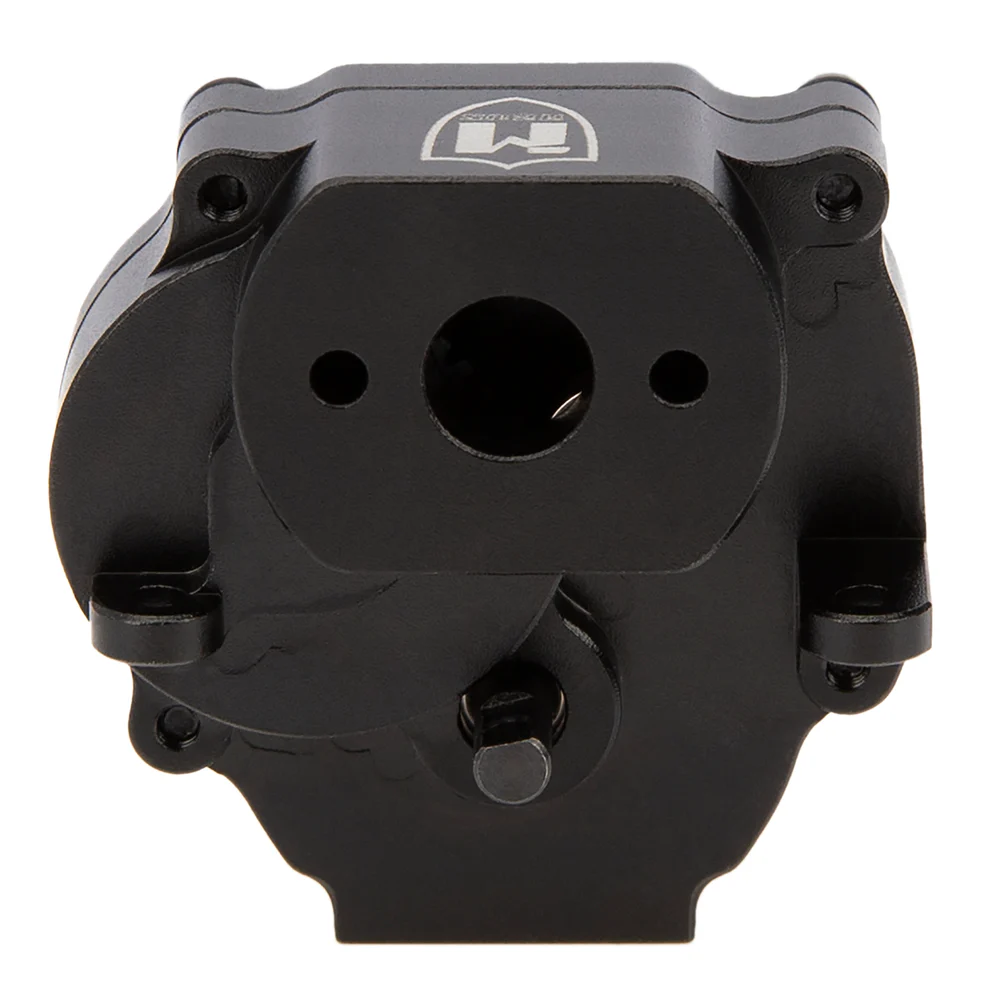 MEUS Racing TRX4M Aluminum Transmission with Steel Internal Gears (Black)