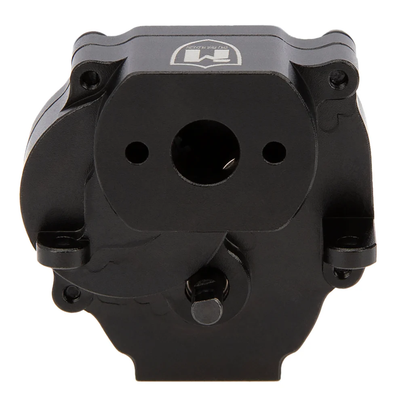 MEUS Racing TRX4M Aluminum Transmission with Steel Internal Gears (Black)