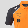 TM9913-088 McLaren F1 Men's 2025 Lando Norris Team Drivers Polo - Papaya