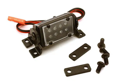 INTC28438 Realistic Roof Top LED (8) Light Bar 1/10 Scale Crawler 44x18x19mm