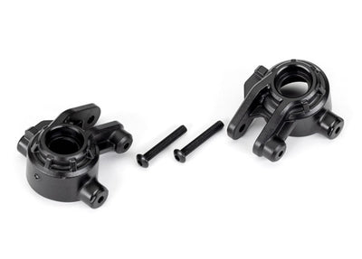 9037 Steering blocks, extreme heavy duty, black (left & right)