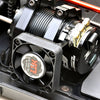 EXO1914BLK 1/8 EXO FAN MOUNT v2- CLAMP ON SET, for 1/8 trucks and buggies