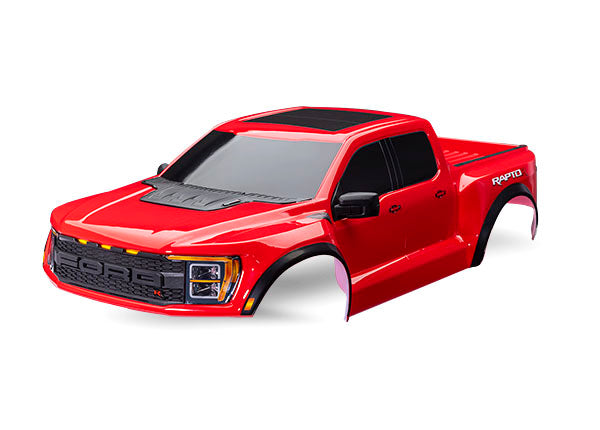 10112-RED Body, Ford Raptor R, complete