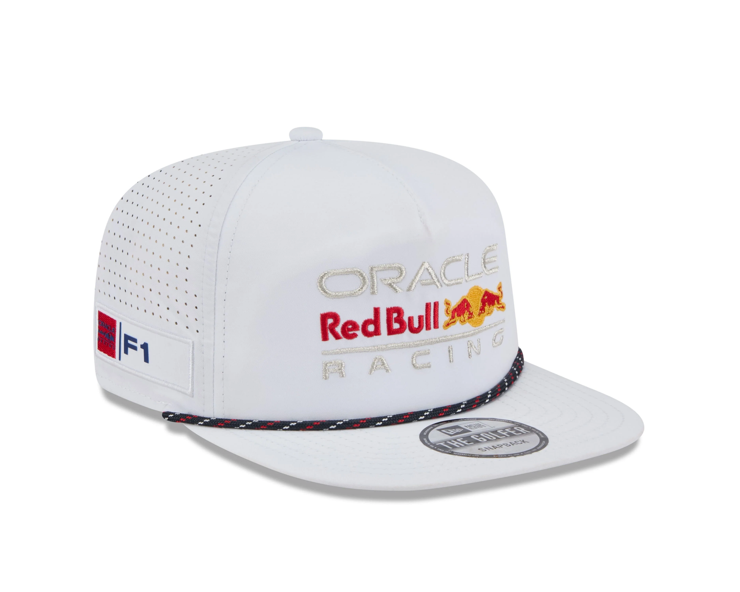 60602431 Red Bull Racing F1 New Era Golfer Perfomance Hat - White