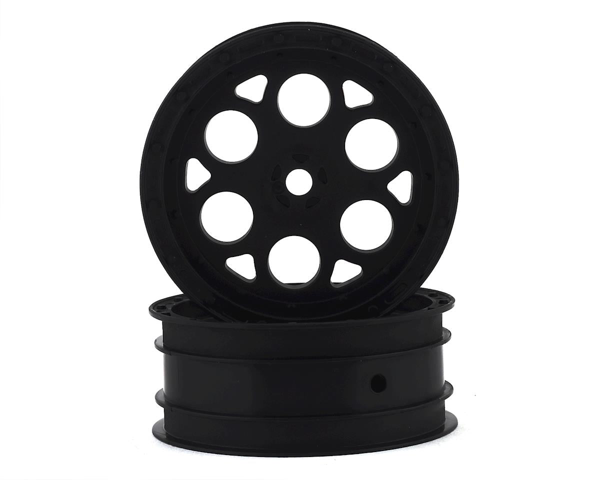 PRO278203 Showtime Front 2.2" 12mm Sprint Car Wheels (2) Black