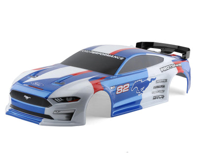 PRM158213 1/8 2021 Ford Mustang Painted Body (Blue): Vendetta & Infraction 3S