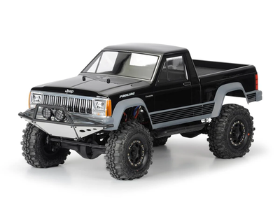 PRO336200 Jeep Comanche "Full Bed" Rock Crawler Body (Clear)
