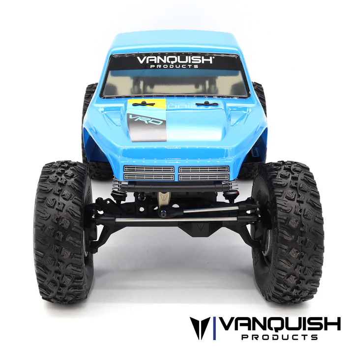 VPS09009C Vanquish Products VRD Stance RTR 1/10 Scale Portal Axle Competition Crawler  - Progress Blue