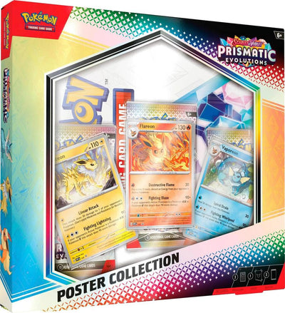 10-10024-101 Pokémon Scarlet & Violet Prismatic Evolutions Poster Collection