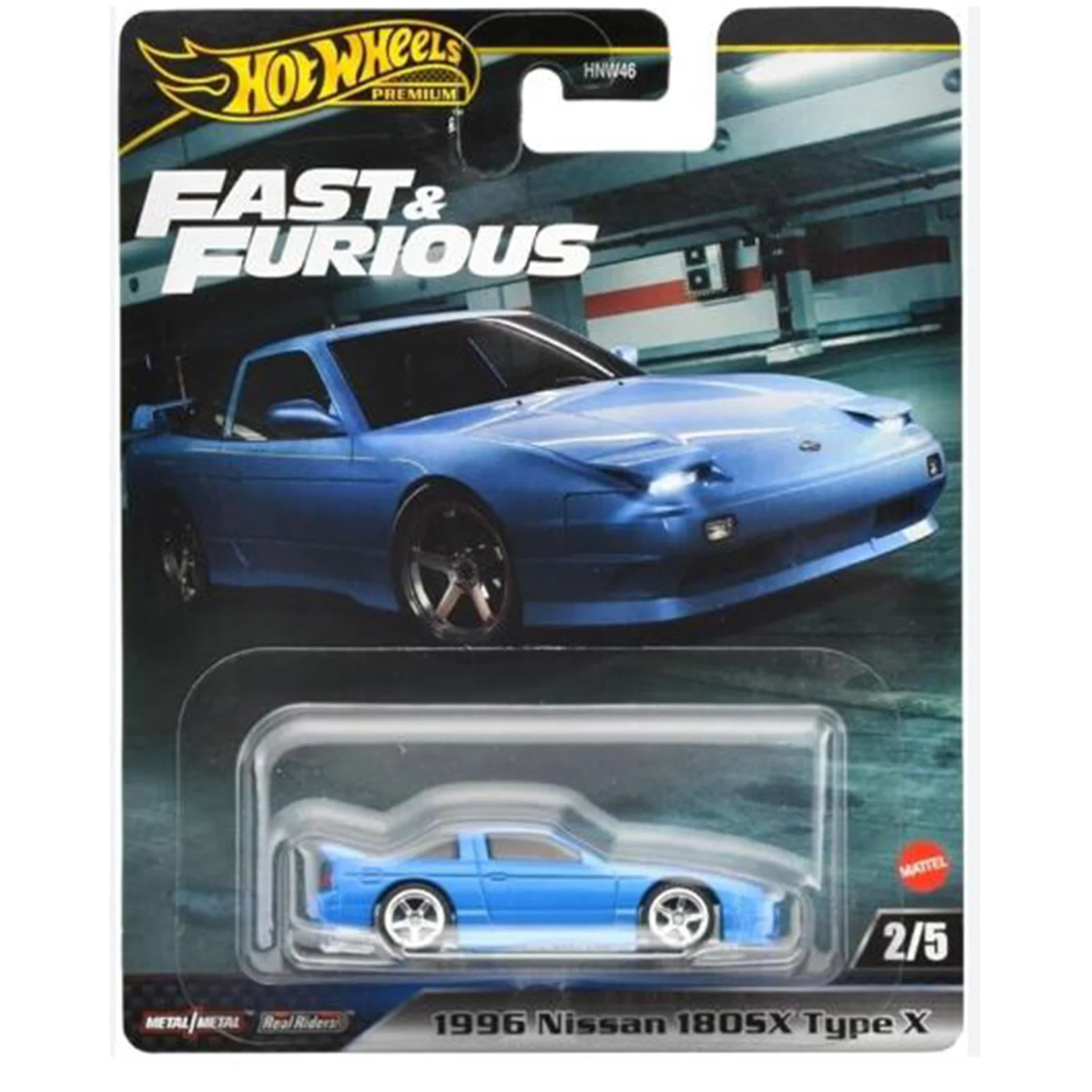 HWHNW46 Fast and Furious 1996 Nissan 180SX Type X