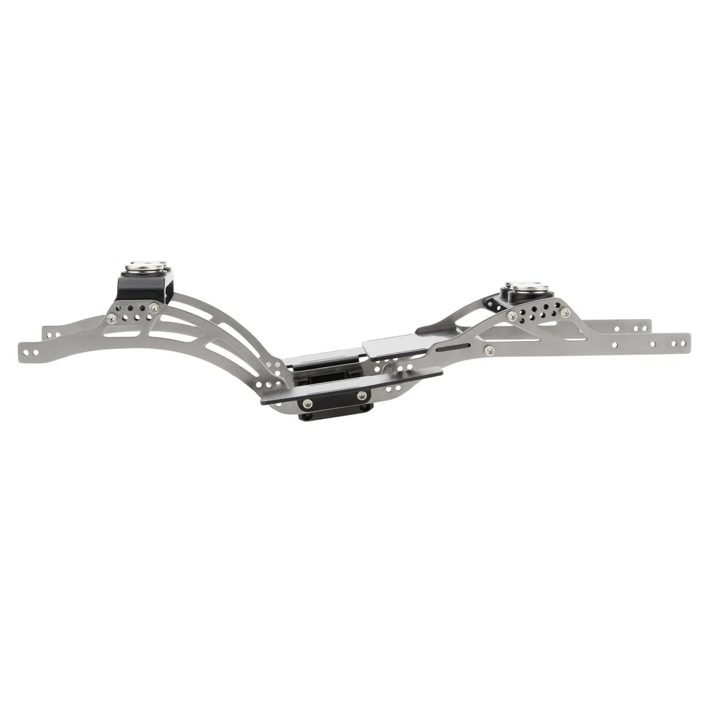 MEUS Racing SCX24 C10 Bronco Wrangler LCG Chassis TC4 Titanium Frame