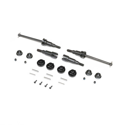 LOS-1929 Metal Axle & Hex Set: GROM