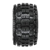 PRO1012710 1/8 Badlands F/R 3.8" MT Tires Mounted 17mm Black Raid (2)