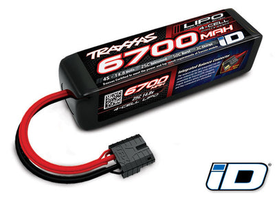 2890X 6700 mAh 14.8 Volt 4-Cell LiPo Battery