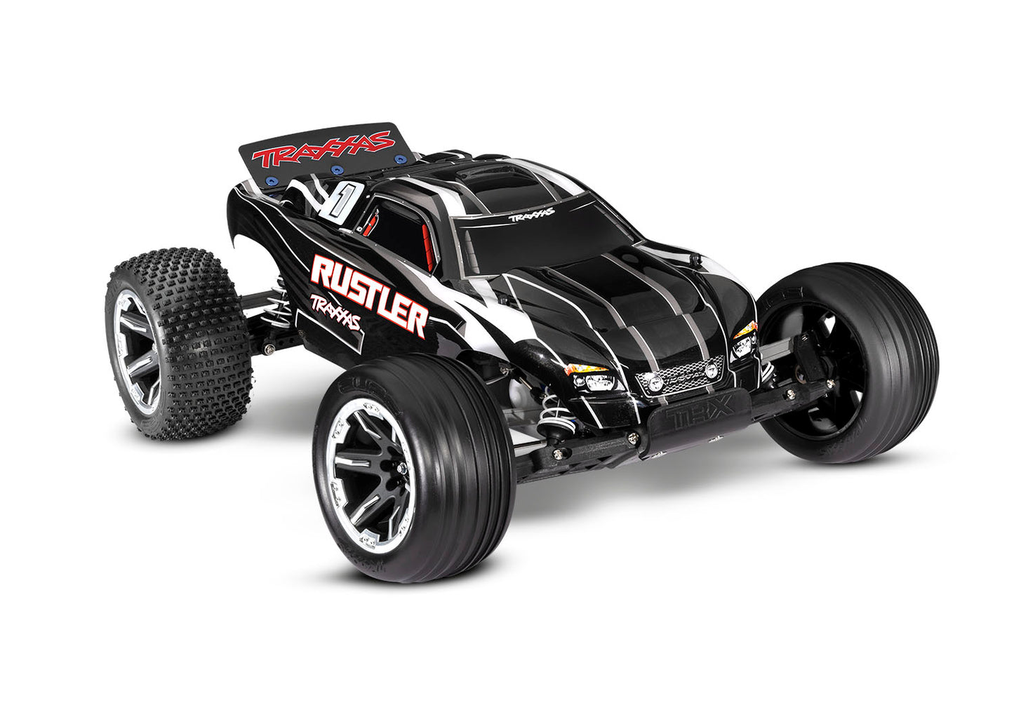 37054-8 Rustler XL-5 1/10 Scale 2WD Stadium Truck With USBC
