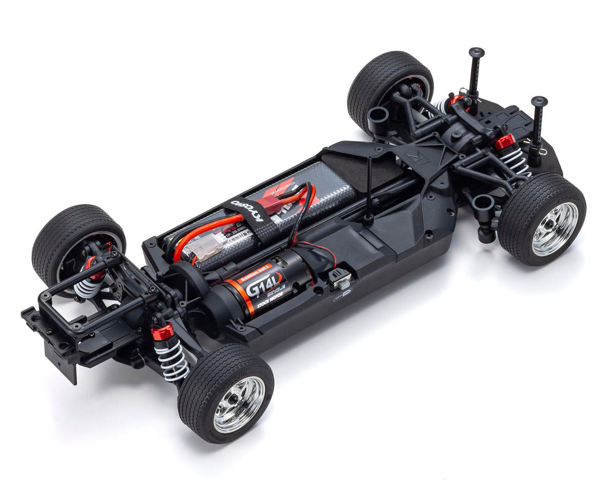 KYO34437T1 Kyosho Fazer Mk2 1969 Ford Mustang Boss 429 Electric 4WD 1/10 RTR Touring Car (Black Jade)