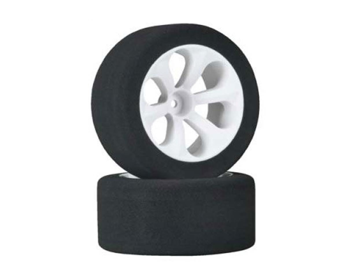 JAC2030LP Prism 1/10 Mounted Truck Front Foam Tires (Purple) w/12mm Hex