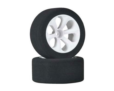 JAC2030LP Prism 1/10 Mounted Truck Front Foam Tires (Purple) w/12mm Hex