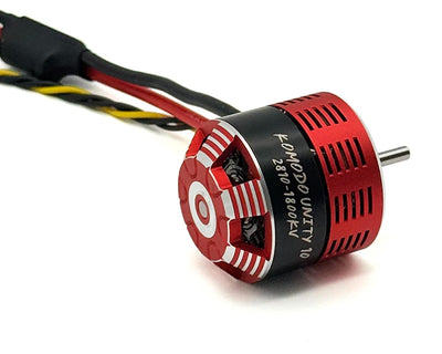 FUR-2714 Furitek Komodo Unity 10 Competition 2-in-1 Brushless Motor & ESC (1800kV) w/XT60 Connector