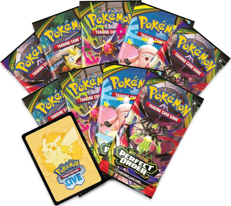 PKU10-10372-111 Pokemon Mega Evolution Perfect Order Elite Trainer Box
