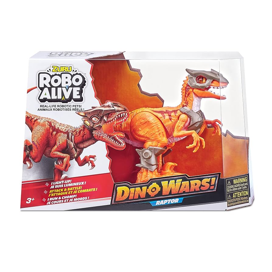 ZU7133 Zuru Robo Alive-Dino Wars-Series 1 Raptor