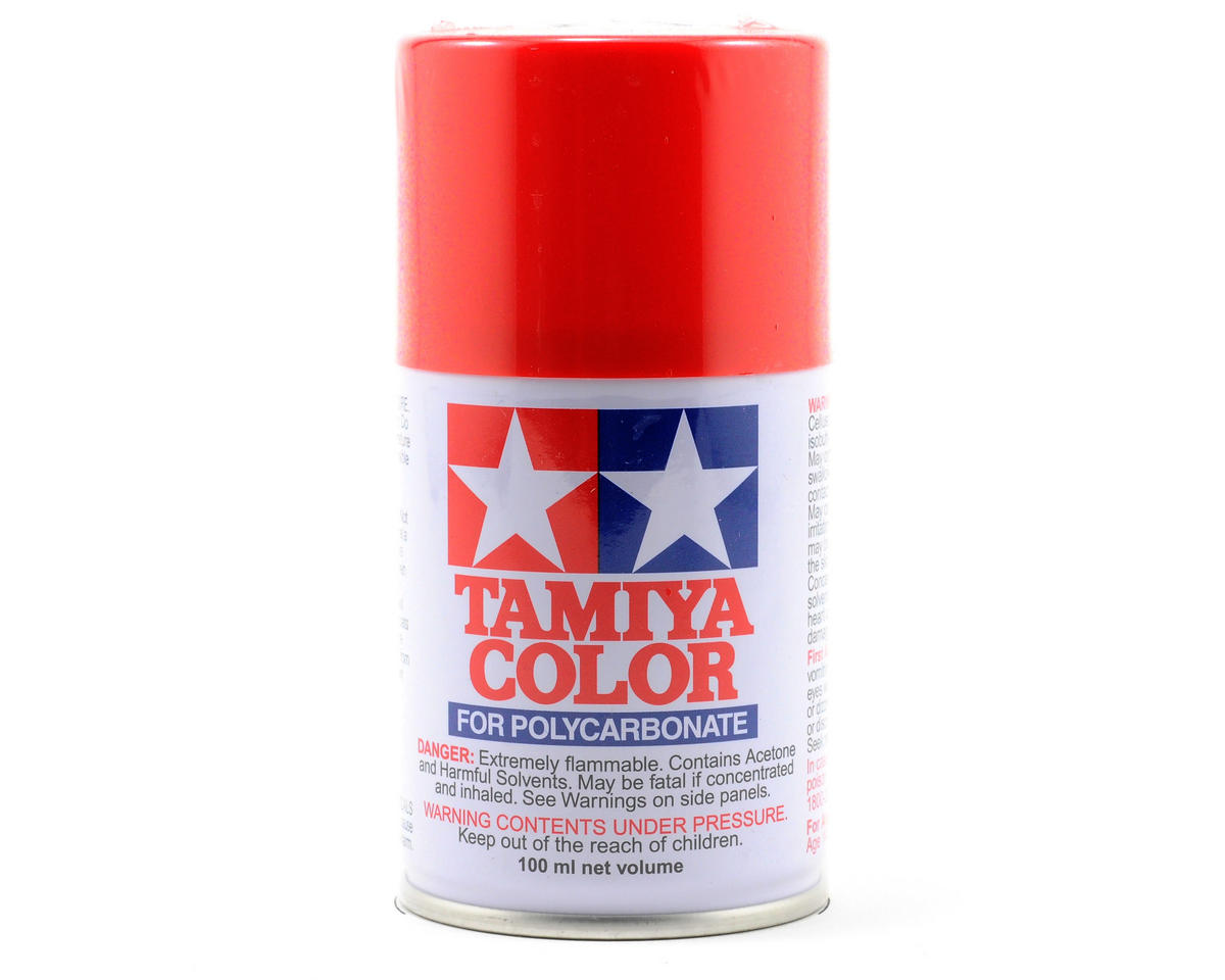 TAM86034 PS-34 Bright Red Lexan Spray Paint (100ml)