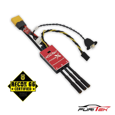 FUR-2350 Furitek Python X80A/120A Brushed/Brushless ESC For 1/10 Crawler