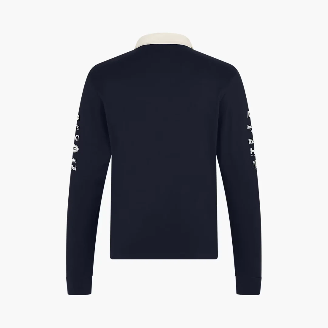 TU11396 Red Bull Racing F1 Heritage Team Long Sleeve Polo Shirt
