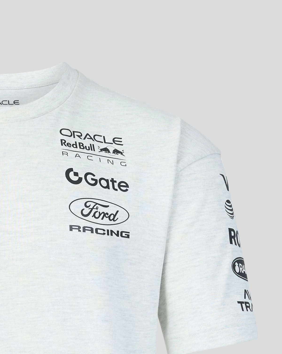 SLU00089RBR Red Bull Racing F1 2026 Classic Team T-Shirt - White Marl